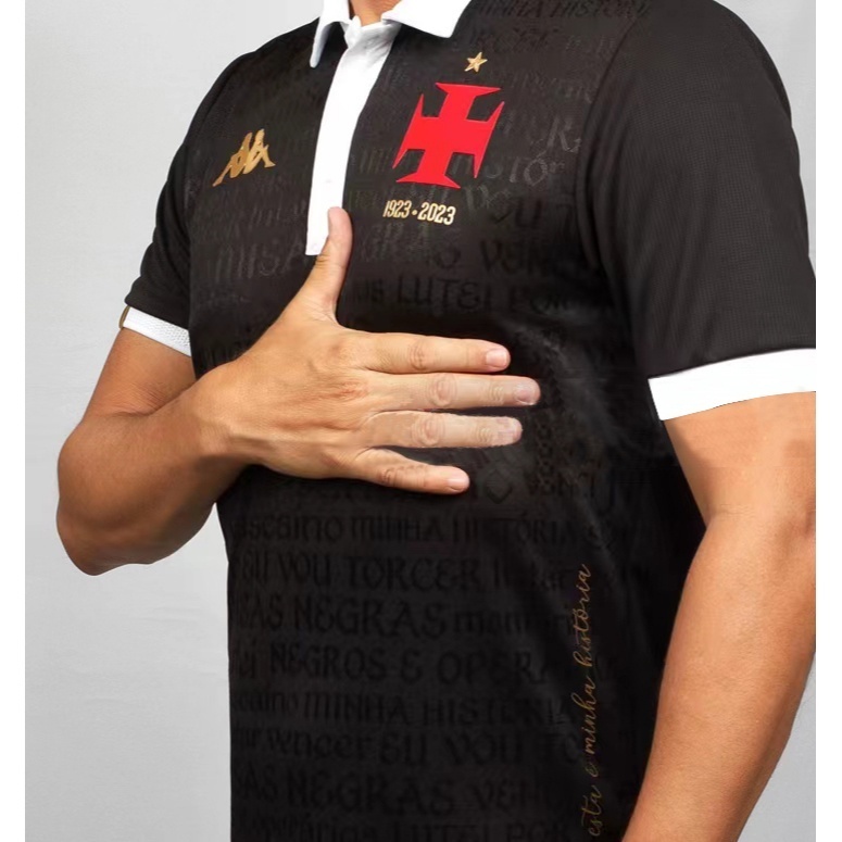 camisa 3 vasco camisa vasco 100th 2023-2024 Personalizada Alta Qualidade 1 : 1