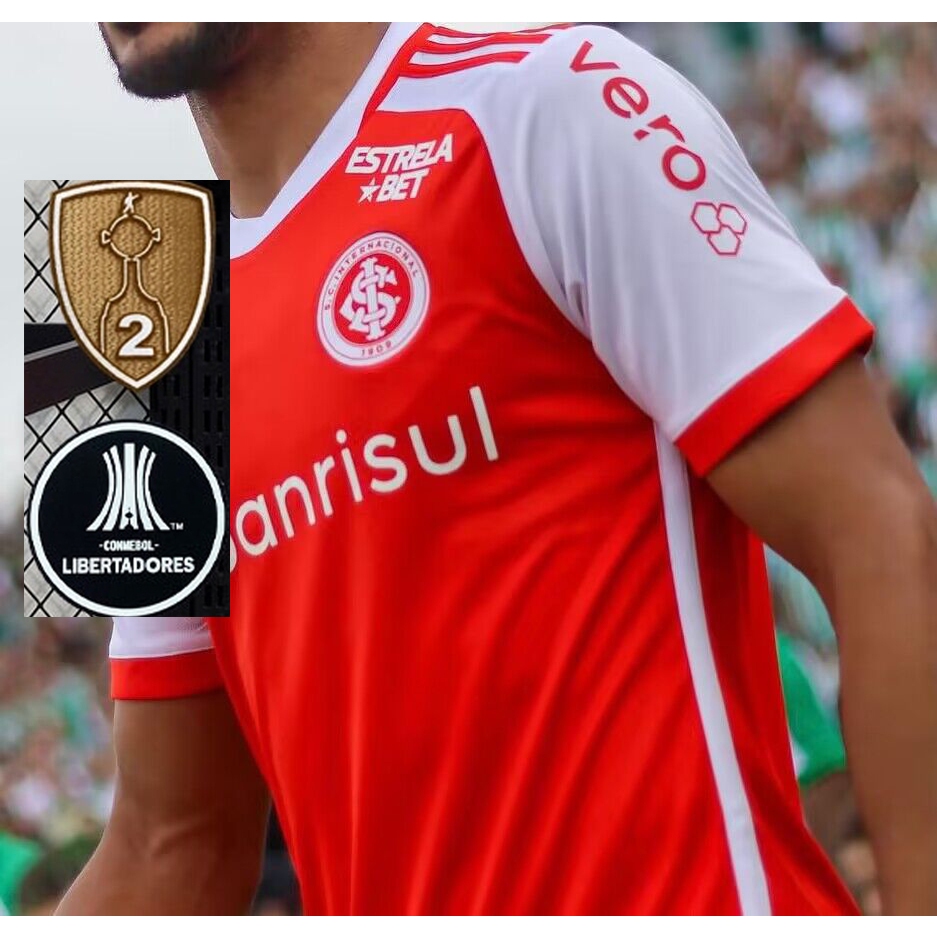 Br-In 24/25 Home Sports Jersey Team Football Fan Edition Personalizável De Alta Qualidade