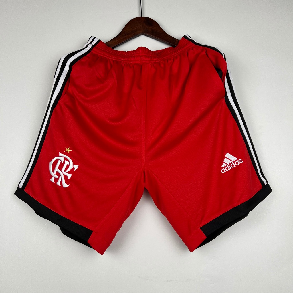 Calção esportivo de futebol vermelho 23 /24 Tailândia 1: 1