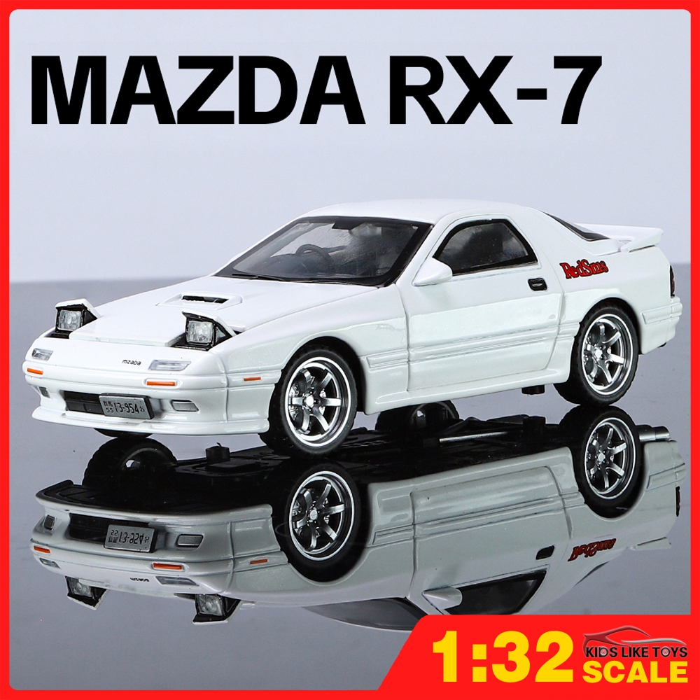 KLT 1 : 32 Mazda RX-7 Metal Alloy Toys Car Modelo Veículo Diecast