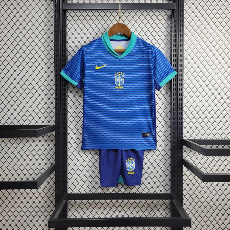 2024 Camisa De Futebol Away Kids Kit