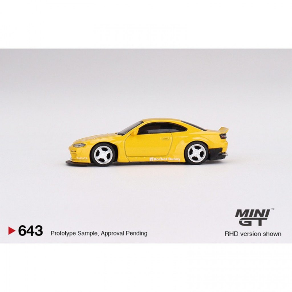 Mini GT MGT00643-R 643 1/64 NISSAN SILVIA S15 ROCKET BUNNY BRONZE
