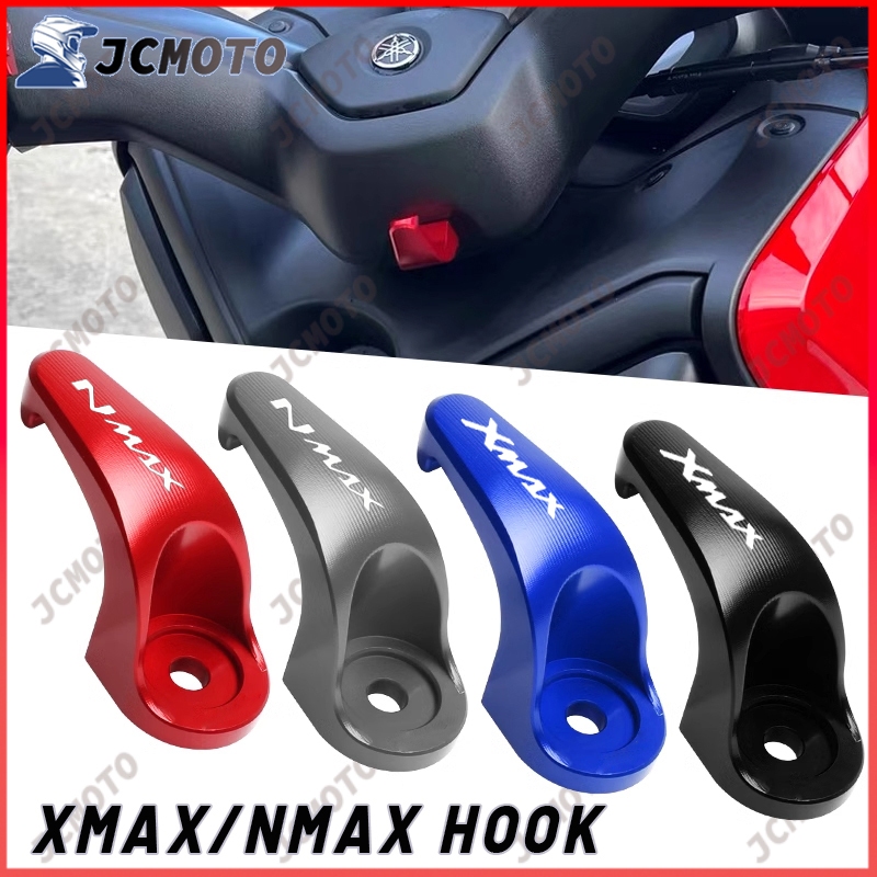 Para YAMAHA XMAX 400 300 250 V2 2018-2023 NMAX 125 155 xmax300 nmax150 Liga CNC Porta Capacete Com Gancho De Motos