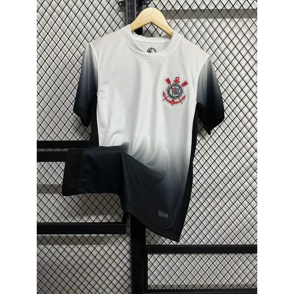 Corinthians Club 24/25 Home Jersey 2024 COR Latest Home Sports Shirt Top Quality Customizable