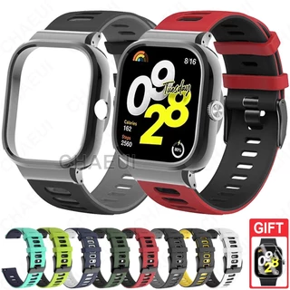Bracelete De Silicone De Dupla Cor Para Redmi Watch 4 3 2 Lite