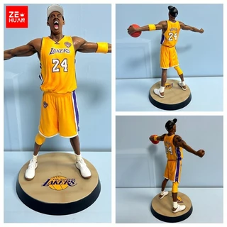 34cm NBA Basketball Star Kobe Bryant Figura Modelo para Crianças, Black Mamba Roars Boneca, Decoração de Boneca Móvel,action figure boneco