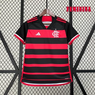 24-25 FLMG Feminina Mulher Home Camisa De Futebol