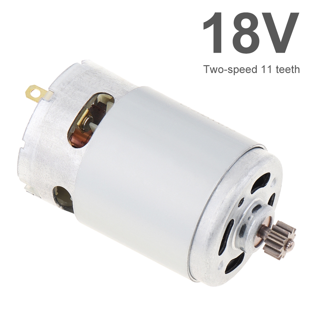 Rs5550 18V 23000 RPM Motor Cc De Alta Velocidade Com Caixa De Engrenagem De 11 Dentes De Alto Torque Para Broca Sem Fio/Furadeira De Carga/Chave De Fenda