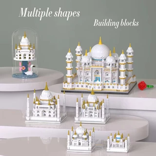 Famoso kit De Blocos De Construção , Titanic , Torre Eiffel , Praça Tiananmen , A Grande Muralha , Castelo Disney , Estilo Chinês , Brinquedos Educativos STEM , Brinquedo Para Crianças (Mini)