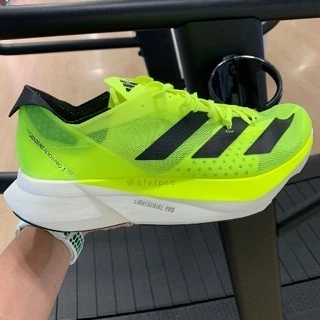 Adizero PRO 3 Sapatos de corrida de baixo nível Resistente ao desgaste Anti-derrapante Preto Verde