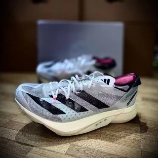 Sapatos de Corrida de Baixo Tejadilho Adizero Pro 3 Placa de Carbono Resistente ao Desgaste Respiração Suavizante