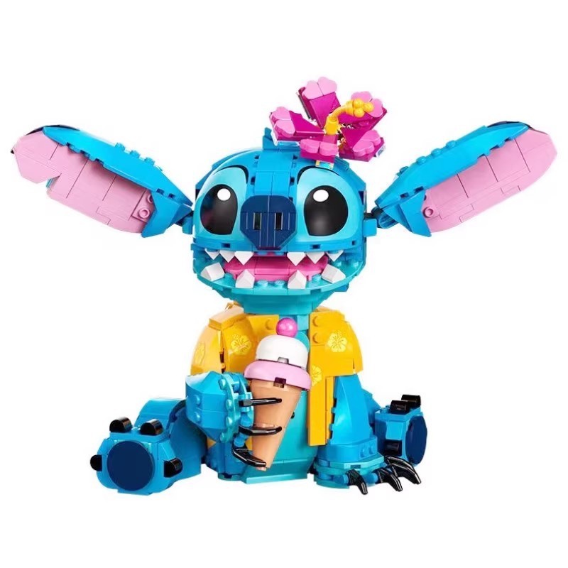 Stitch Modelo Disney Cartoon Building Blocks Brinquedos Educativos Infantis Para Crianças 730PCS Bricks Compatíveis Com LEGO 43249