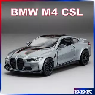 DDK 1 : 36 BMW M4 CSL DieCasting Modelo De Carro De Brinquedo De Liga Metálica Pull Back Boy Kids Gift