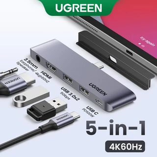 UGREEN 4K 60Hz USBC HUB Para iPad Pro Tipo C 3.1 HDMI 2.0 USB 3.0 PD 100W 3.5mm 2021 2020 2018 Air 4