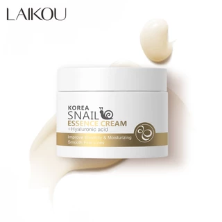 LAIKOU Creme Hidratante Nutritivo com Extrato de Lesma e Ácido Hialurônico para Rugas / Anti-idade / Flacidez 25g em Oferta na Shopee