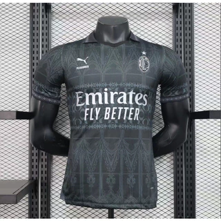 Camisa De Futebol 24/25 Versão Jogador Preto