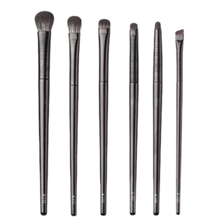 Nova Escova 6PCS/set De Maquiagem Para Os Olhos Com Sombra De Macia Conjunto Lâmina