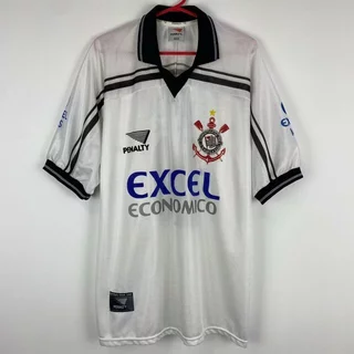 Retro Coríntios 1996 | camisa de Futebol Premium Respirável Secagem Rápida