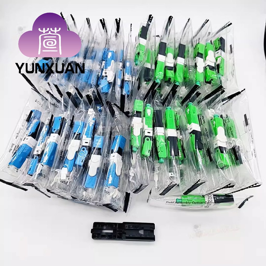 20/50 pcs Conector Rápido Original UNIKIT ESC250D UPC APC Montagem De Fibra Óptica