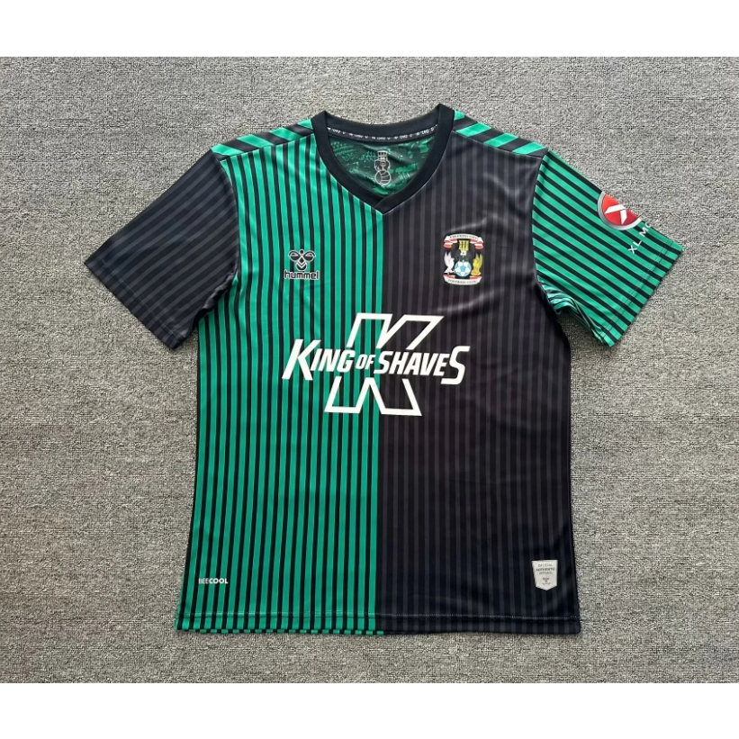 233/24 Coventry 2 Camisa De Futebol Tailândia Esportiva Manga Curta