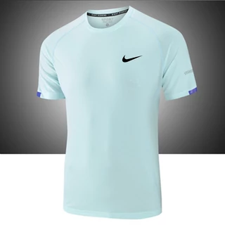 Camiseta masculina Camiseta para homens com transpiração respirável ao ar livre Lazer Esportivo Fitness Esportivo de secagem rápida Fato de treino de corrida com alongamento solto Manga curta Tamanho grande 9XL