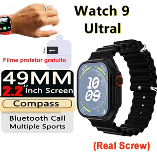 2024 Nova Série 9 Relógio Esportivo Original 2.2 Polegadas Carregamento Sem Fio Ultra 2 Smart Watch