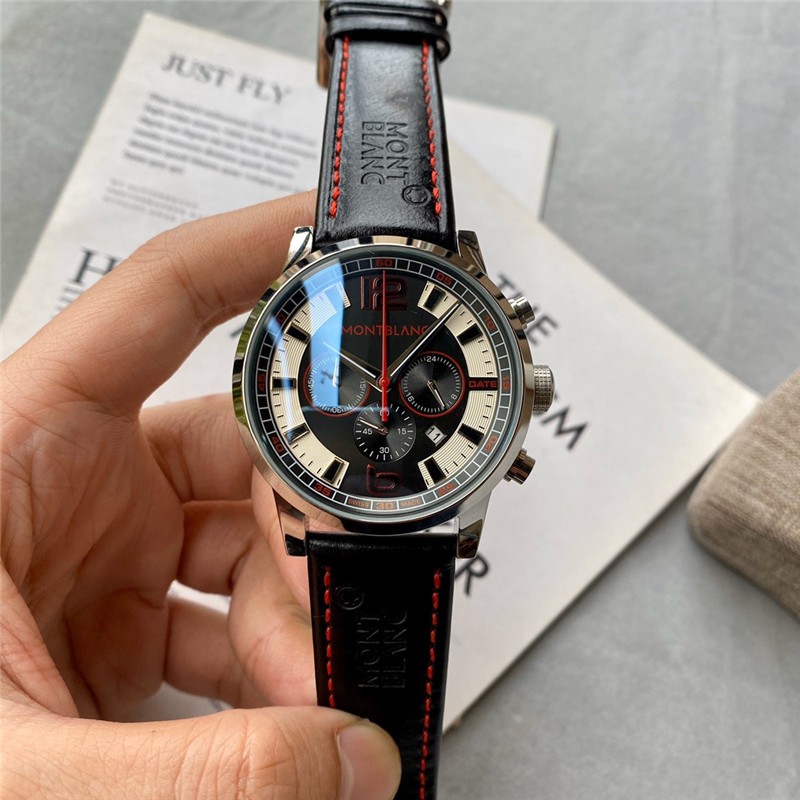 Relógio de Luxo de Alta Qualidade Aaa, Relógio Montblanc, Movimento Quartzo Tamanho 42mm, Relógio de Luxo Montblanc