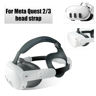Alça De Cabeça Confortável Para Meta quest 2 3 VR Óculos De Realidade Virtual Elite Bandana Ajustável Acessórios