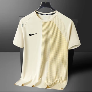 Homens ao ar livre Camiseta esportiva ao ar livre Camiseta esportiva ao ar livre Fato de treino de corrida de alongamento Casual Fashion Plus Tamanho Curto Homens de manga curta @-