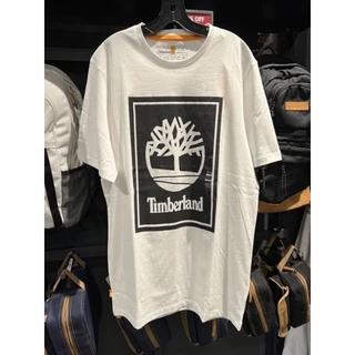 Timberland Madeira De Pescoço Redondo Casual Masculino De Manga Curta Algodão HS45H