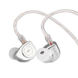 SIMGOT EW200 10mm SCP Fones De Ouvido Intra-Auriculares De Dupla Cavidade Com Diafragma Magnético