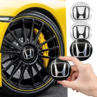 4pcs 56mm Roda Centro Da Do Carro Tampa Cubo Emblema Crachá Decalque Adesivo Para Honda Civic Accord CRV Fit Jazz Transalp CBR cb500x Odyssey Vezel Pilot