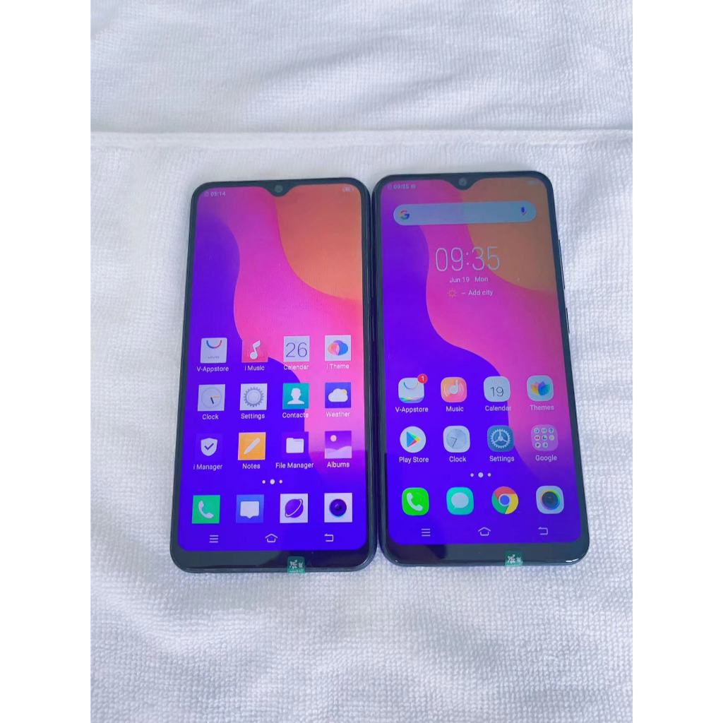 VIVOY93/Y95 (6GB + 128GB) 100 % original Versão global Segunda Mão Smart Phone 95novo