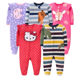 carters Pijama Macacão Infantil Forrado Manga Longae