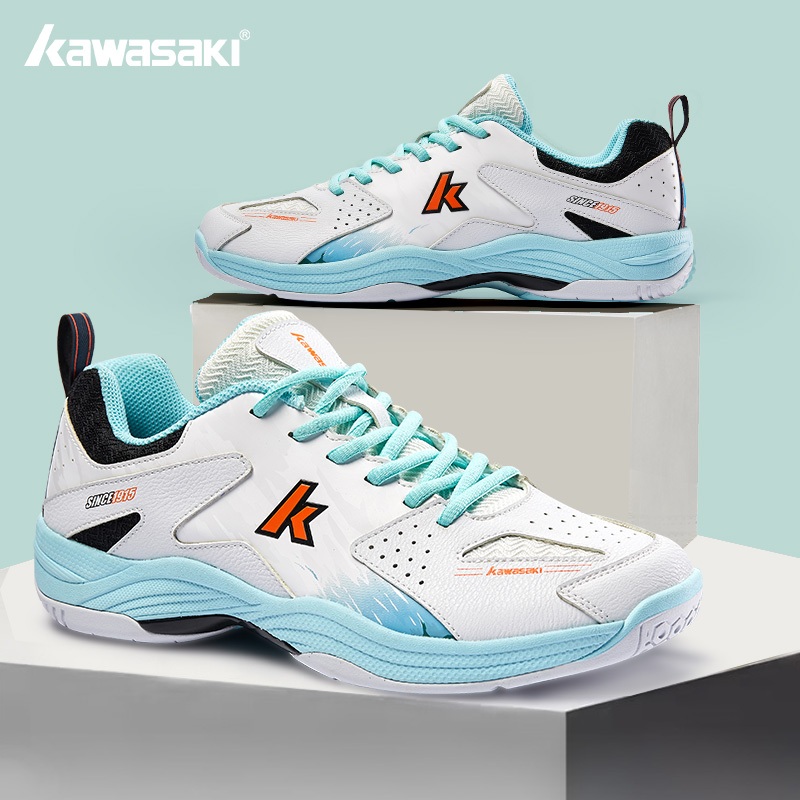 Kawasaki Badminton Shoes Pickleball K1B51-B3333 Treinamento