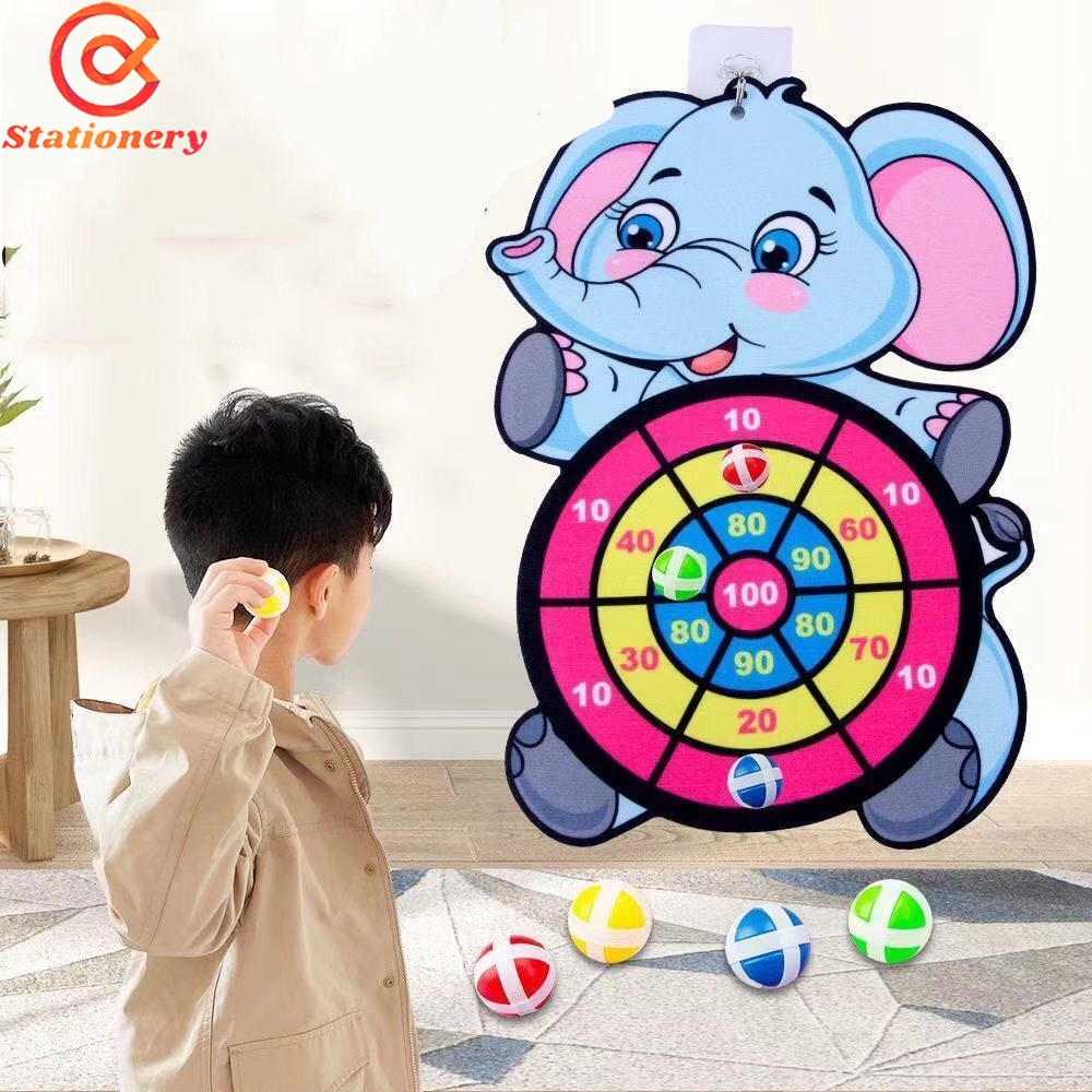Jogo De Dardos Infantil Clássico Seguro Para Crianças, Kids Dart Board ...