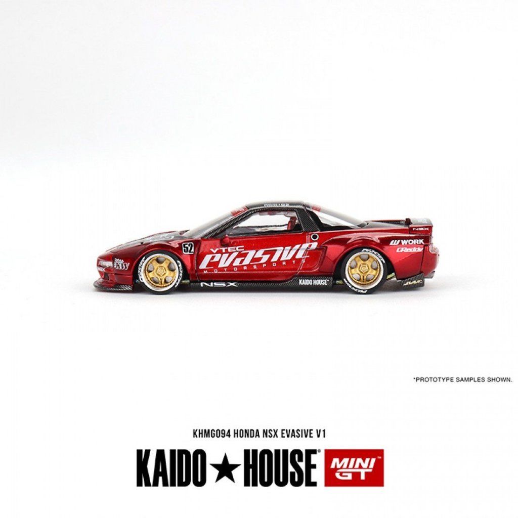 Mini GT x Casa Kaido KHMG094 1/64 HONDA NSX EVASIVE V1 Modelo De