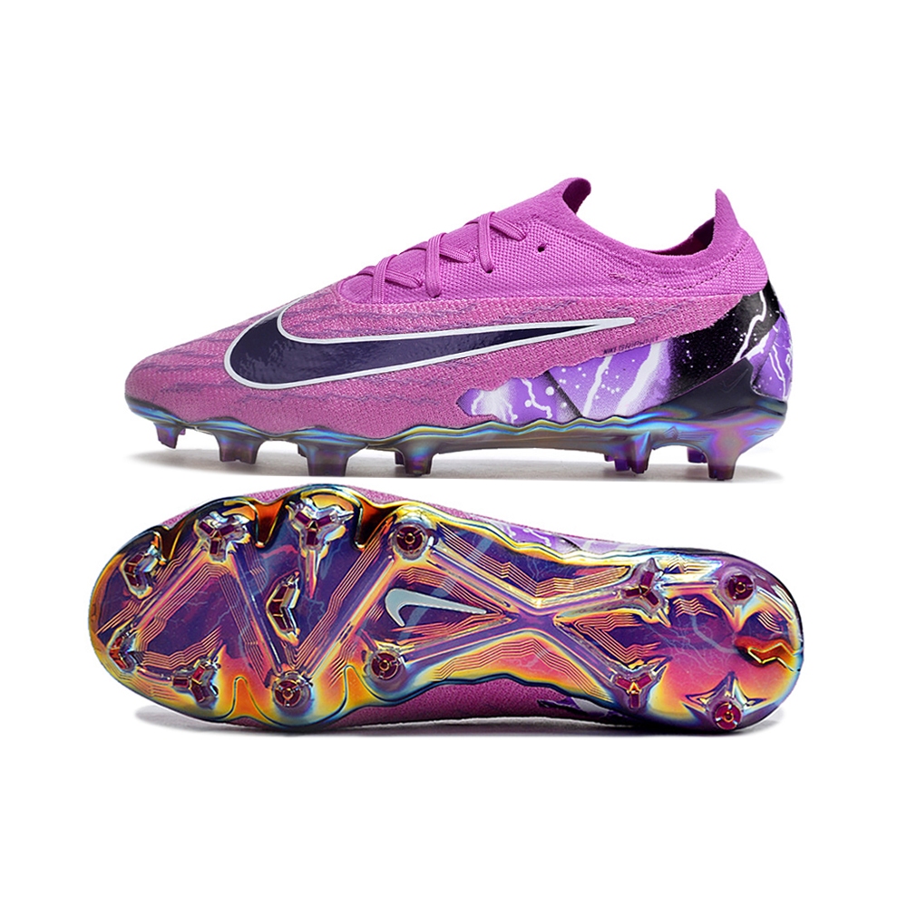 2024new Style Fantasma Fantasma de Corte Baixo GX Púrpura Dupla Camada à prova d'água Peixe Seda Full Knit FG Botas de Futebol Fantasma GX Elite FG 39-45Stylish e Tênis de Palha