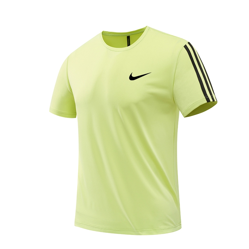 L-8xl-140kg Esportes masculinos de tamanho grande de manga curta de secagem rápida Camiseta de treinamento de Fitness respirável Basquetebol Fo