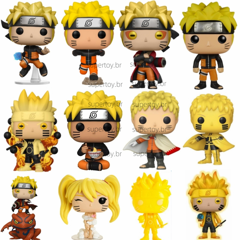 Funko Pop! Anime: Naruto Shippuden - Naruto #71 Vinyl Figure (Bundled with Pop BOX PROTECTOR CASE