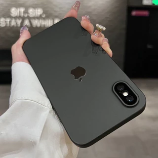 Capa Dura De Luxo Para PC De Ultrathin Plating Matte iPhone X XR XS MAX 11 12 Pro Traseira De Proteção Contra Choque