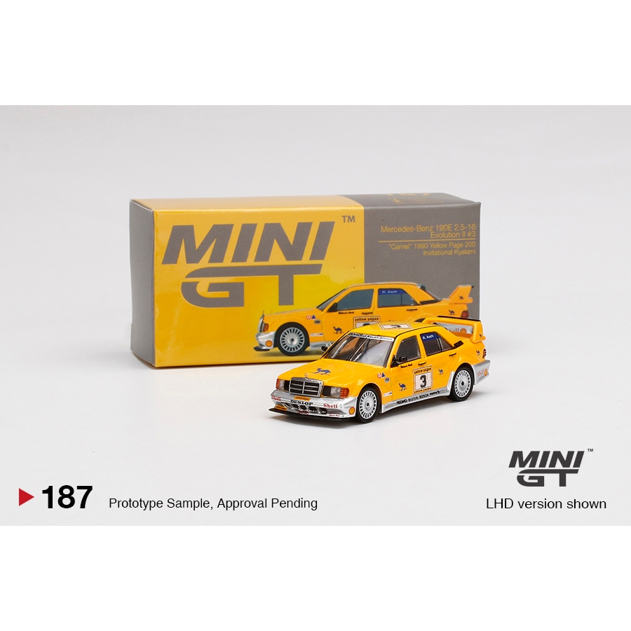 Mini GT MGT00187-L 187 Mercedes-Benz 190E 2,5-16 Evolução II No