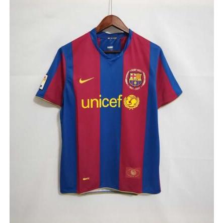 Camisa Retro 2007-2008 Ronaldinho Messi Sports Tamanho P-2GG