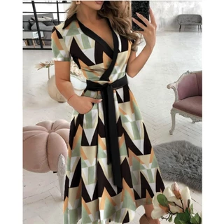 2024 new high quality green dress long cardigan dress spring and summer solid color dress
