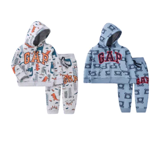 Fato de Inverno para Meninos / Fato de Inverno para Meninos Casaco e Calças de Velo 12M-3T