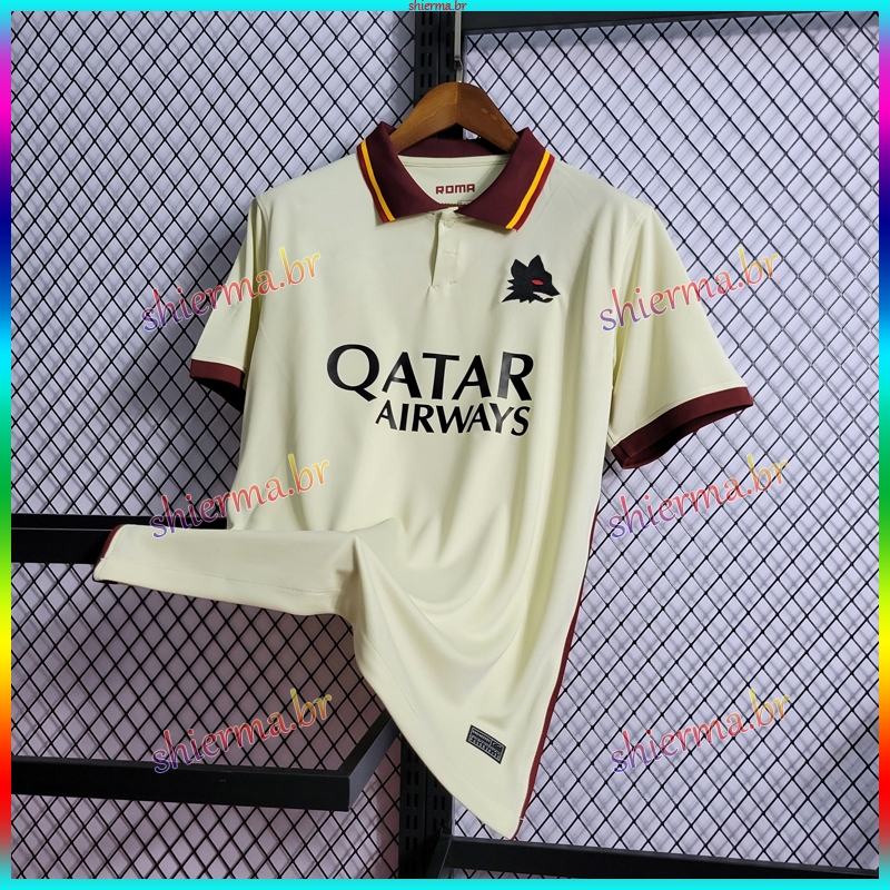 Camisa De Time 20/21 Futebol Bege LM