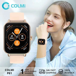 COLMI P81 Relógio Inteligente Bluetooth Chamando Mulheres Smartwatch 20 MM Correia De Silicone