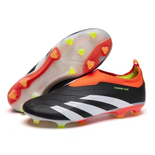 Escluíveis sapatos de futebol original de cinco lados, botas de treinamento no exterior, absorção de choque ligeira, chuteira de futebol, tamanhos europeus: 35-45 (com vídeo ao vivo ligado)