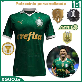 Palmeiras (Jogador) jersey 2024/2025 Tailândia Camisa De Futebol Masculino Versão 1 : 1 Pode Ser Nome Personalizado
