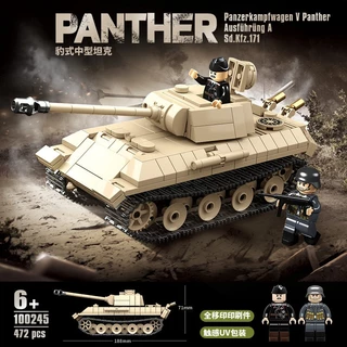 Lego Modelo de Tanque da Segunda Guerra Mundial Modelo de Tanque Grizzly Modelo de Tanque Montagem de Brinquedos Educacionais da Série Militar Boy Toys Construção B